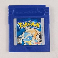 Pokemon Blue Version Nintendo Game Boy Authentic Cartridge Only Tested & Saves