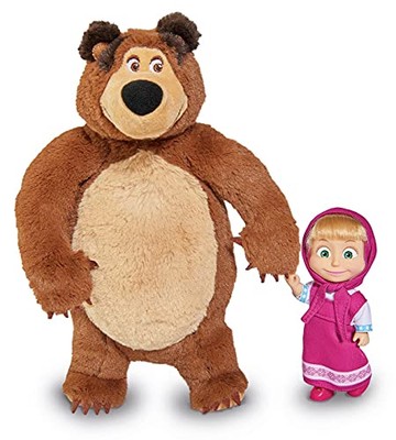 Vit Hart Masha and the Bear Doll Set for Kids 9.8-inch Toy JAPAN NEW FS