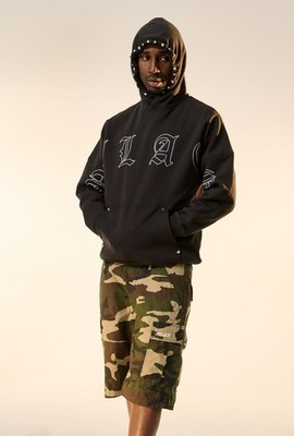 PALACE STUD HOOD SS23 Black XL