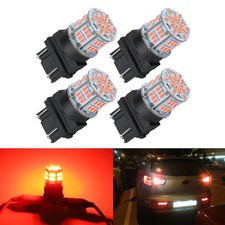 4PCS 3157 LED Bulb Brake Tail Light 12V-24V Super Bright 3156 3056 3057 3047 ...