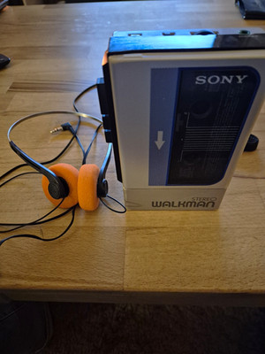 Sony Walkman WM-9 Stereo tragbarer Kassettenspieler Silber, Vintage, Retro