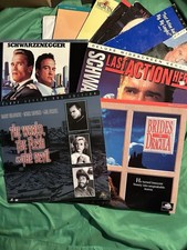 Laserdisc Collection Bundle Mixed Genre: Horror, Music Action Movies