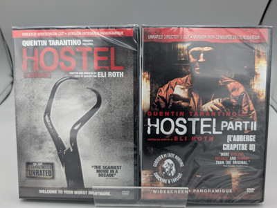Hostel 1 & 2, 2005/2007, Horror Gore Unrated Lot, Movies  