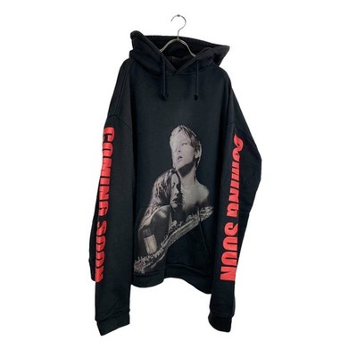 VETEMENTS タイタニックパーカー 2016年モデル Used 2016 SS Vetements Titanic Hoodie Mens Size M Black Color