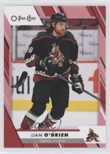2023-24 O-Pee-Chee Red Border Liam O'Brien #322 e6j