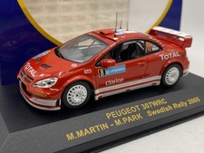 Peugeot 307 WRC Martin Rally Sweden 2005 1:43 Ixo Altaya Diecast Modelcar