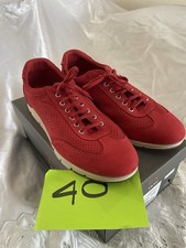 Scarpe Rosse In Camoscio Fx Frau NUOVE - Numero 40