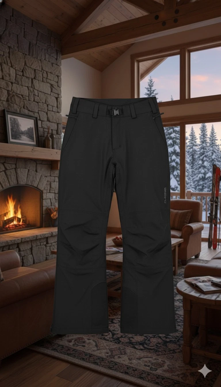 Dakine A-1 Snowboard Ski Snow Pants Lined Unisex Small Black NEW WITH TAGS