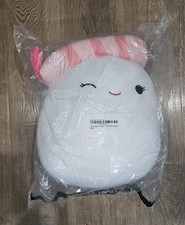 Squishmallows 14-Inch Shrimp Sushi with Winky Eye Plush - Brand New
