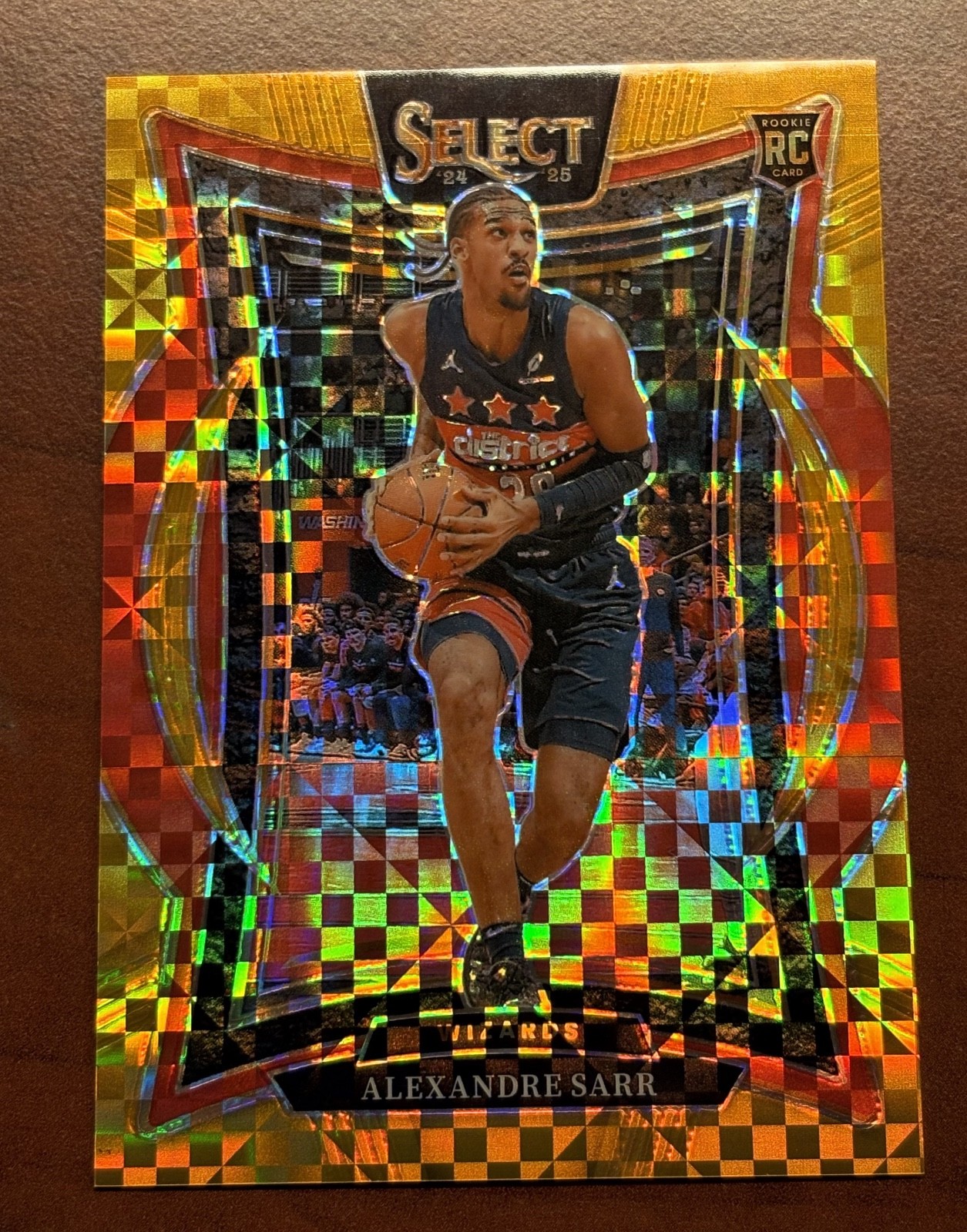 2024-25 Select Concourse Gold /10 Alexandre Sarr RC Rookie 73 Wizards