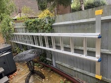 Werner Square Rung Double Extension Ladder 4.7M