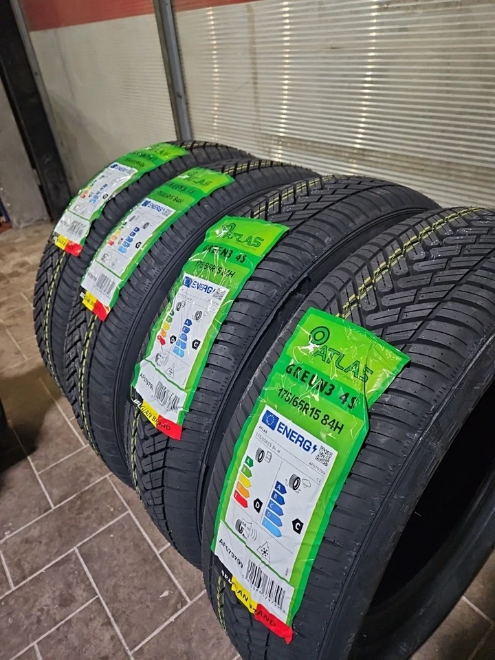 KIT COMPLETO 4 GOMME 4 STAGIONI 175/65 R15 84H ATLAS GREEN3 4S DOT 2025 - Imagen 2 de 4
