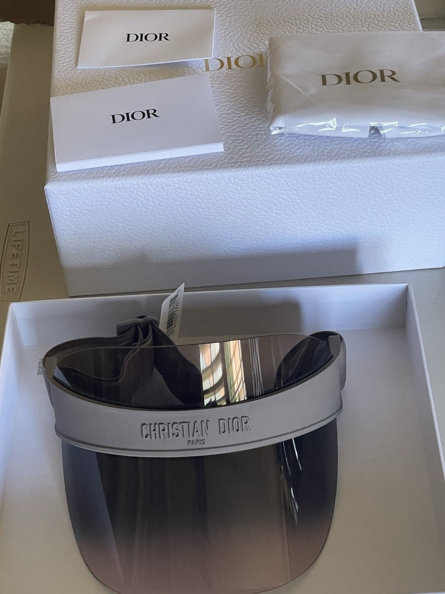 Christian Dior Grey Logo Visor Dior DIORCLUB V1U Grey Logo Visor Ladies Sunglasses CD40041U  main image 3