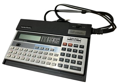 Tandy Radio Shack PC-4 Pocket Computer w/ TRS-80 Cassette EXC Cond