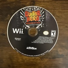Guitar Hero Warriors of Rock (Nintendo Wii, 2010) Disc Only Tested