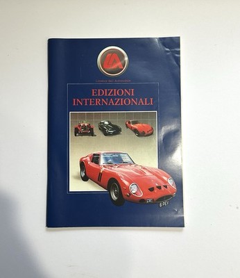 Edizioni Internazionali   Libreria dell Automobile (Italian Auto Book) RARE