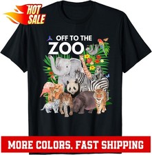 Zoo Animals Safari Party A Day At The Zoo Safari Zoo Unisex T-Shirt