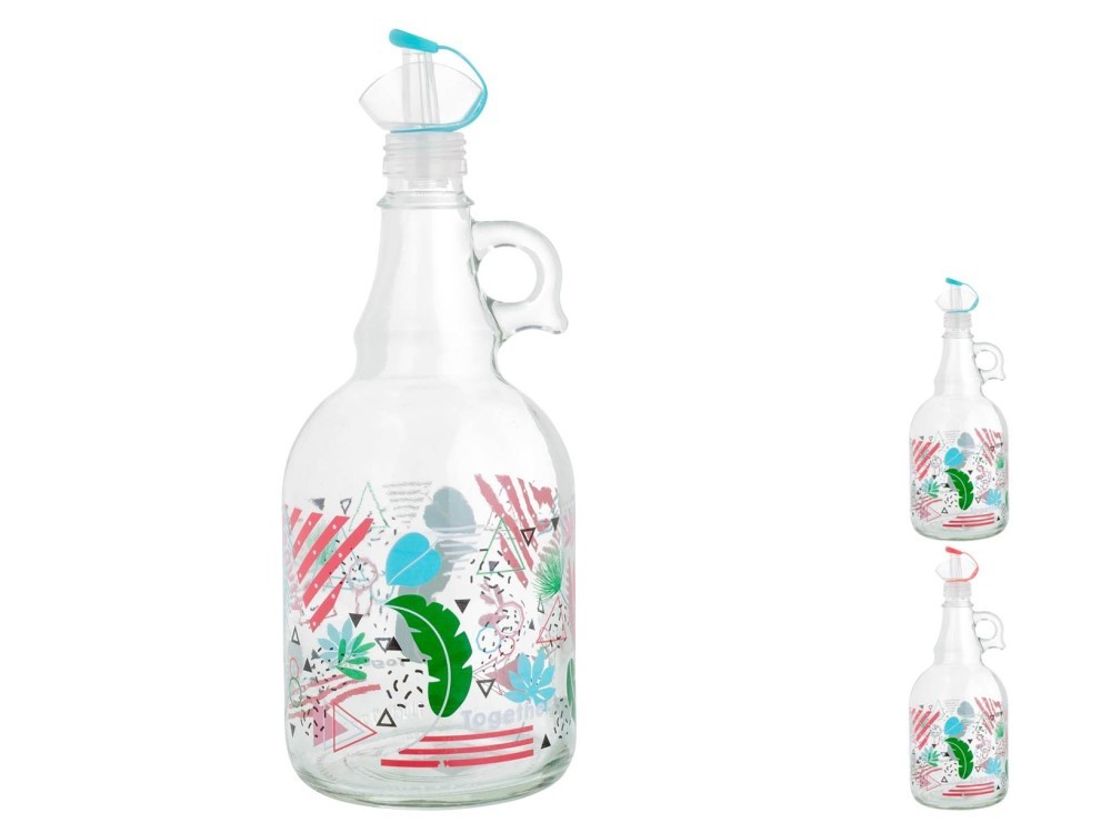Glass Oil Dispenser Assorted Decor Lt1 Home