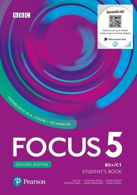 Focus 5. Second Edition. Język angielski. Student's Book + kod + ebook. Poz...)