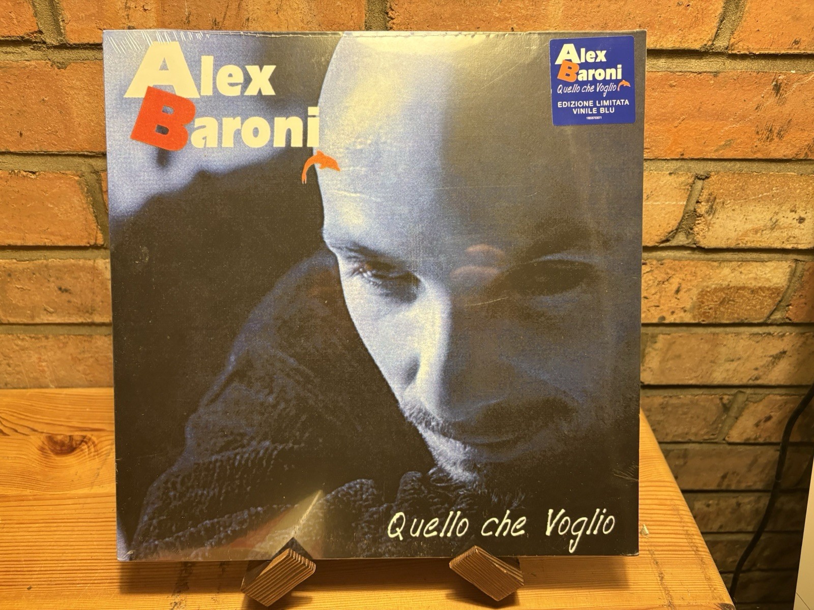 Alex Baroni Quello Che Voglio 2xLP 12"" Blue Vinyl Records 2022