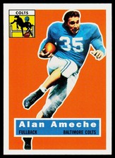 Alan Ameche, 1994 Topps Archives 1956, #12, Baltimore Colts,