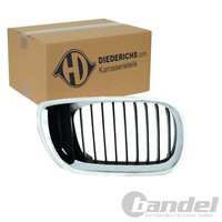 Diederichs KÜHlergrill Niere Chrom/Schwarz Links Passend FüR BMW 3Er | 1215041