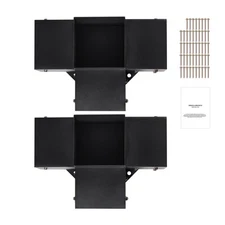 6''x6'' Pergola Bracket Kit inner 5.6x5.6 4-Way Woodworks DIY Post 2 pcs