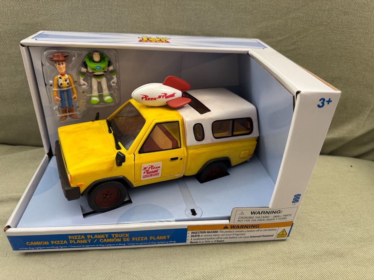 Disney Parks Toy Story Pizza Planet Truck with Woody and Buzz