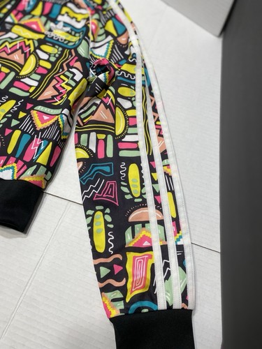 Adidas Superstar SST geometrische Trainingsjacke abgeschnittene Streifen Jr Mädchen Große 13-14 - Bild 5 von 8