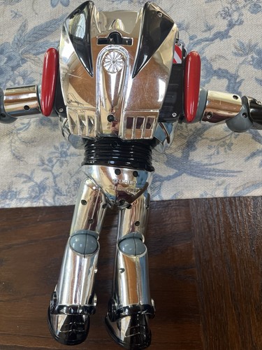 Toy Story Buzz Lightyear Interstellar Chrome 12” Talking Figure 1995 VTG READ - Picture 3 of 7