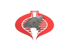 GI Joe Playset Cobra SURVEILLANCE PORT Radar Dish 1986 Original Part