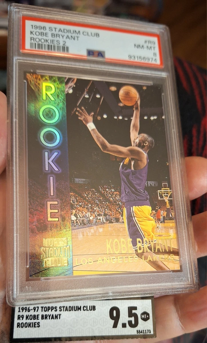 Kobe Bryant Basketball Grade 8 Rookie Sports Trading Cards