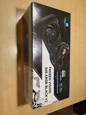 NEW Thermalright FROZEN VISION 360  BLACK V2 CPU water-cooled heat sink