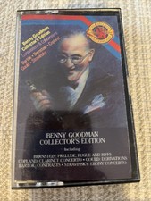 BENNY GOODMAN COLLECTOR'S EDITION Cassette, 1986, CBS Masterworks MT 42227