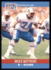 1990 Pro Set - Bruce Matthews #514