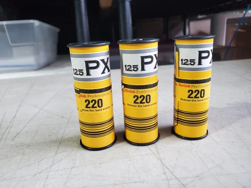 Kodak Plus-X 125 PX 220 Film LOT of THREE Expired 2006