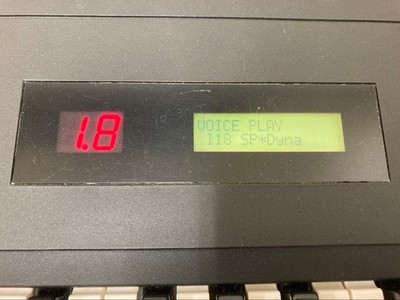 Yamaha SY35 Dynamic Vector Synthesizer Keyboard No Power Supply