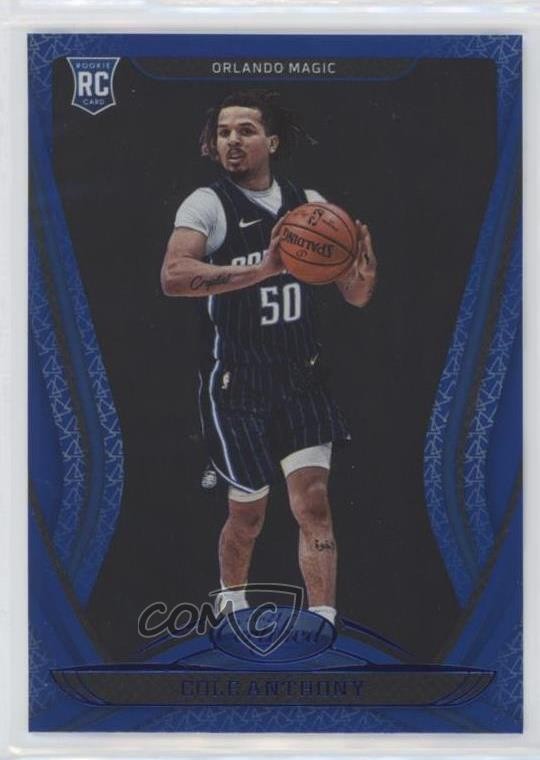 2020-21 Certified Mirror Blue Cole Anthony #186 0xg5