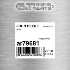 Ar79681 Hub Fits John Deere (surplus Open Box)