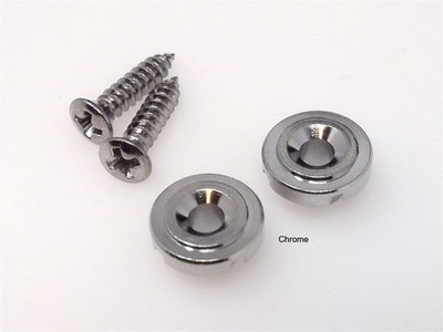 True Custom Shop Chrome Round Vintage 50's String Retainer for Fender Strat Tele