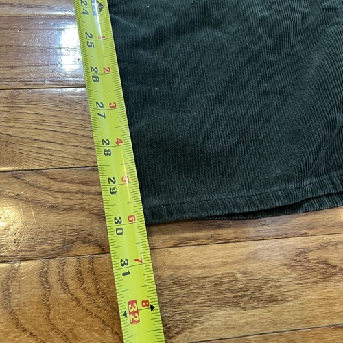 Polo Ralph Lauren Corduroy Pants Mens 36x29 Green Classic Fit Casual Straight - Picture 8 of 9