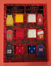 Kobe Bryant JERSEY CARD 31/45 DR J Scottie Pippen DOMINIQUE WILKINS Drexler KING