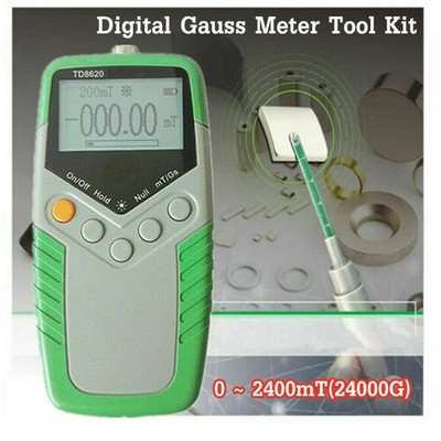 Hochpräziser digitaler Magnetfeldtester Hand Gauss Meter TD8620 Sonde
