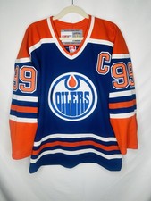 Edmonton Oilers CCM Vintage Away Jersey 99 Gretzky M