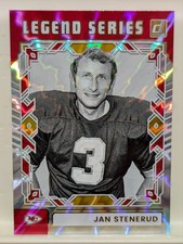 Jan Stenerud Chiefs NFL Legend Series Trading Card holo 2025