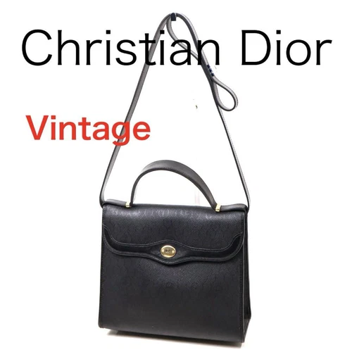 Sac à main bandoulière Christian Dior cuir bandoulière authentique neuf