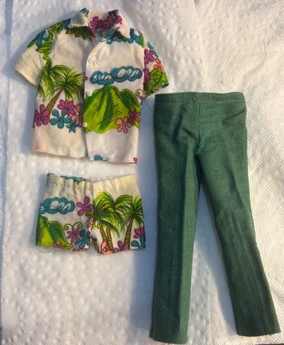 Ken’s #7760 Mattel Best Buy Hawaiian Outfit vtg 70s Brad series