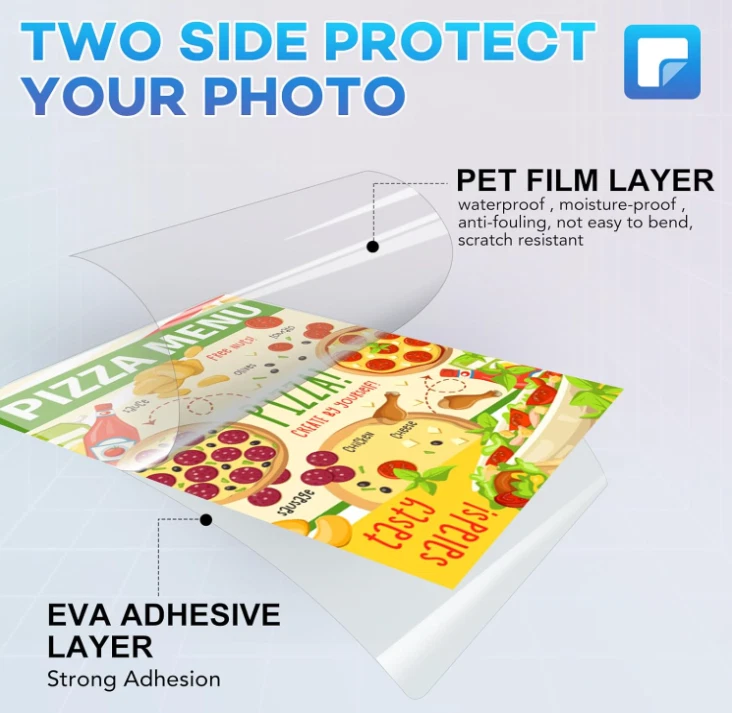 600 фондов para laminación térmica 8,5x11 дюймов, 3 мил, tamaño carta claras, Nuevo - Изображение 3 из 4