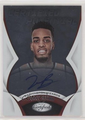 2018-19 Certified Potential Troy Brown Jr #CP-TB Rookie Auto RC 6t7