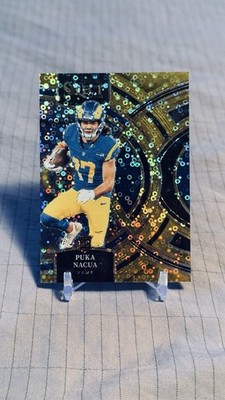 2023 Panini Select Gold Disco Prizm /10 Premier Level Puka Nacua RC #199